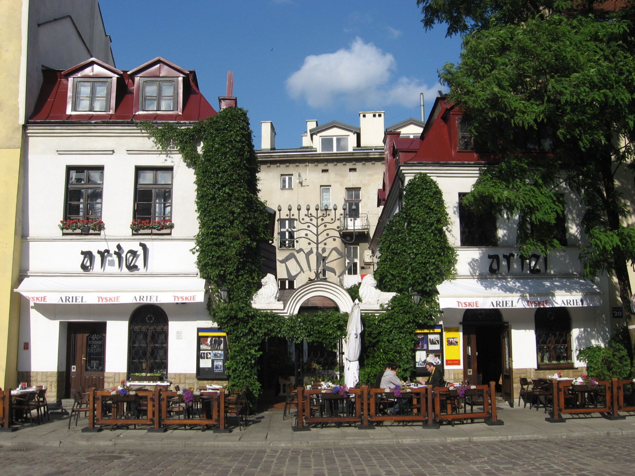 Židovski restoran u krakovskoj četvrti Kazimierz. | Foto: Wikimedia