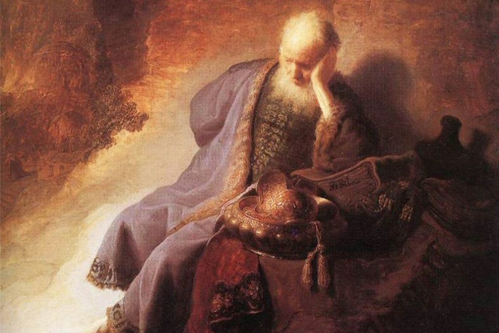 Rembrandt: Prorok Jeremija oplakuje razorenje Jeruzalema, Foto: Wikimedia.org