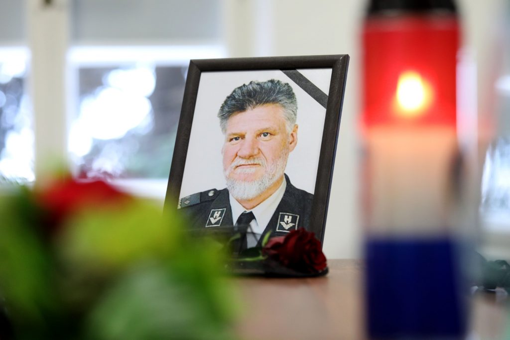 01.12.2017., Zagreb - U Hrvatskom generalskom zboru otvorena je knjiga zalosti povodom smrti generala Slobodana Praljka. Photo: Patrik Macek/PIXSELL