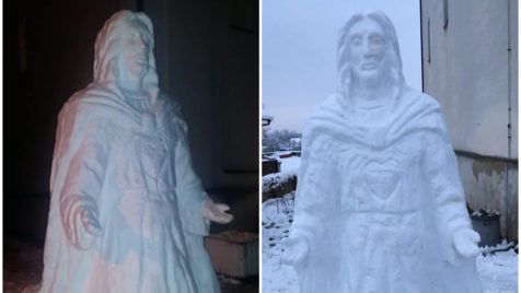 Snjegović Isus Orubica