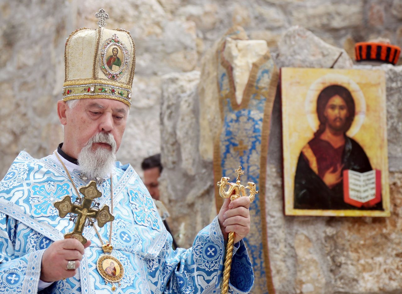 Umirovljeni biskup Križevačke eparhije Nikola Kekić/Foto: Duško Jaramaz/PIXSELL