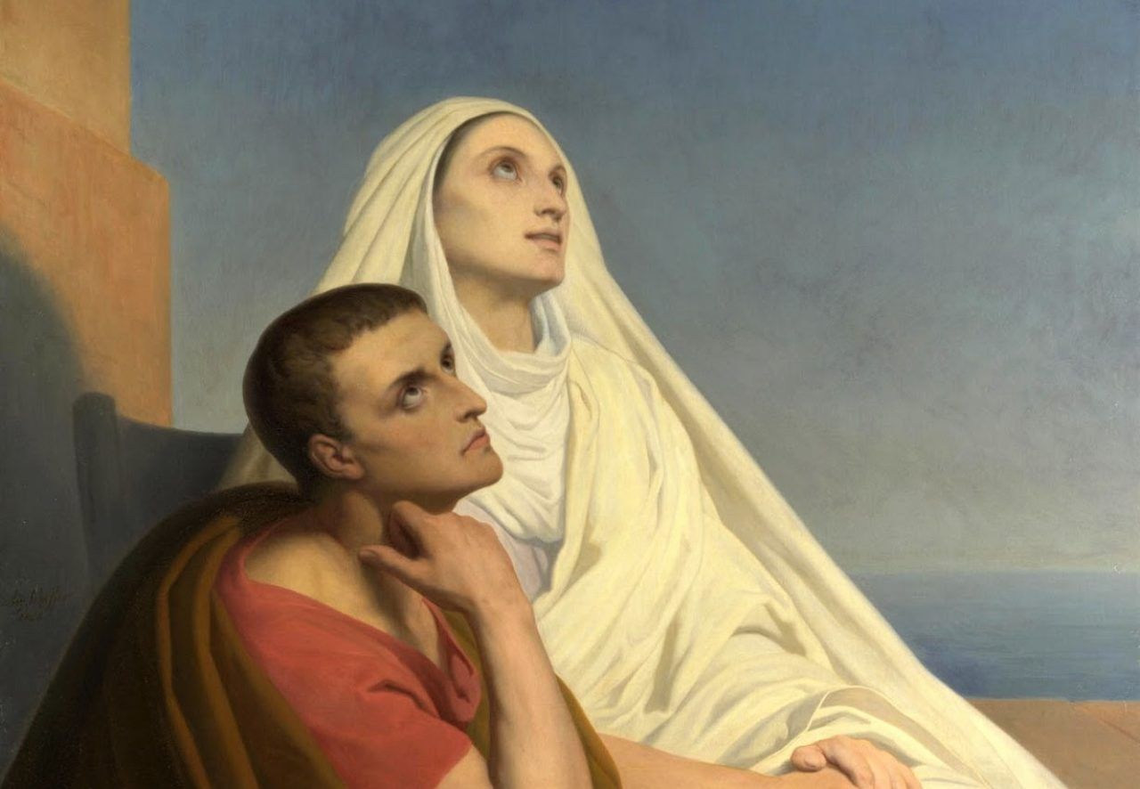 Sveti Augustin i sveta Monika/Foto: Ary Scheffer, javna domena/Wikimedia Commons