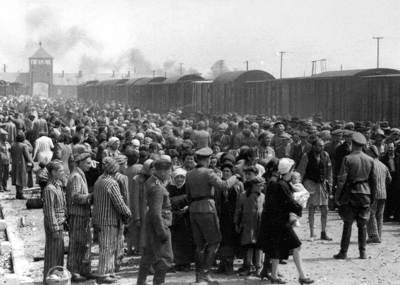 Odvajanje mađarskih Židova u Auschwitzu/Foto: Javna domena/Wikimedia Commons
