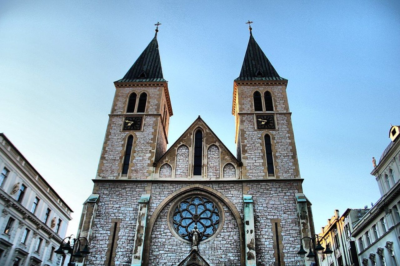Katedrala Presvetog Srca Isusova u Sarajevu/Foto: Talha Çakır/CC BY-SA 3.0/Wikimedia Commons