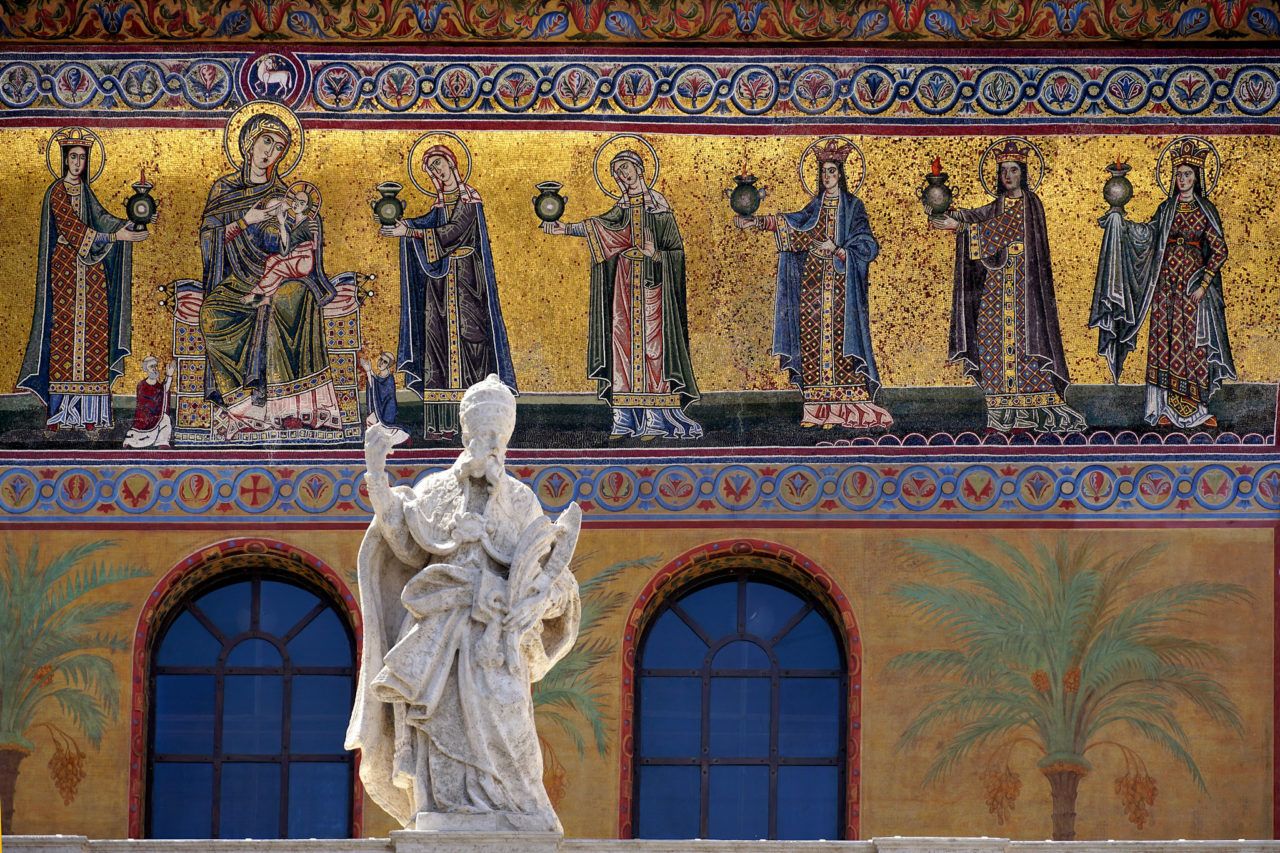 Papa Kornelije, Basilica di Santa Maria in Trastevere. Foto: Slices of Light | Flickr.com