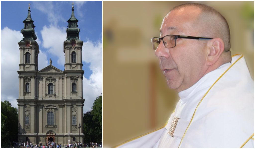 Subotička katedrala; mons. Slavko Večerin/Foto: Pudelek (Marcin Szala), CC BY-SA 3.0, Wikimedia Commons; Facebook župe Uzvišenja Svetoga Križa
