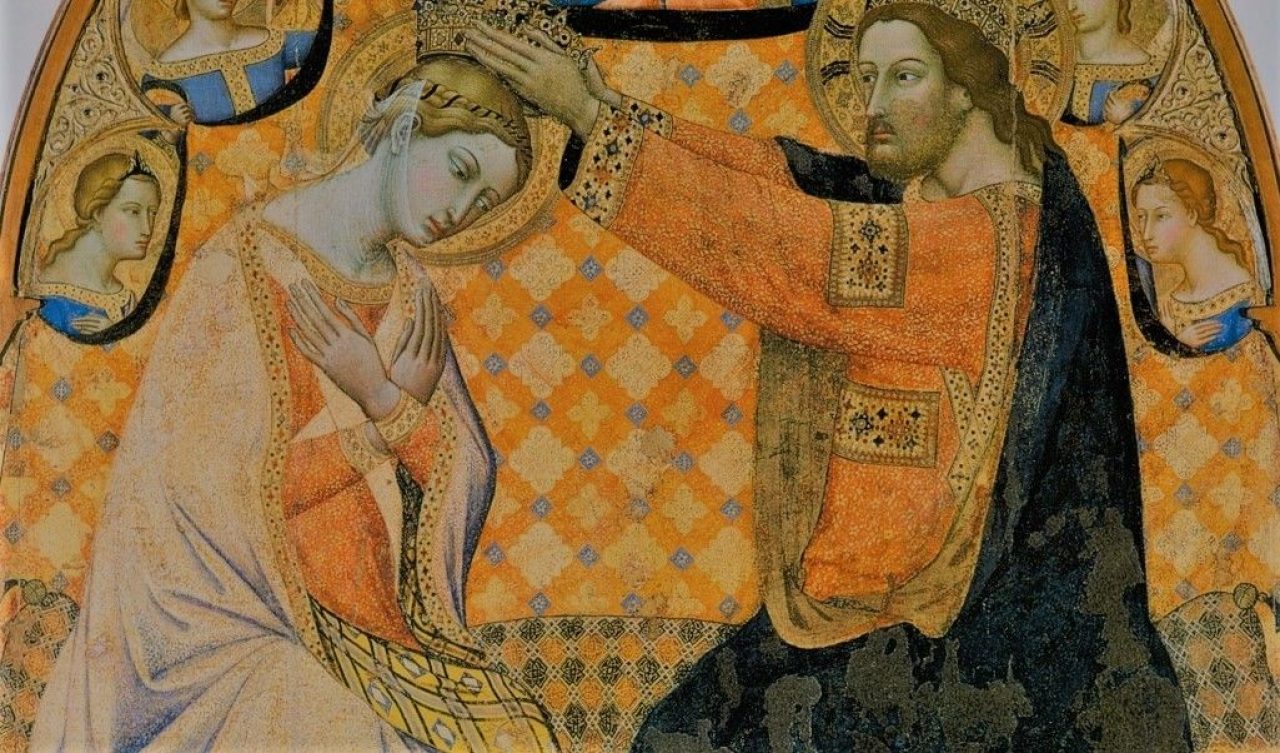 Krunidba Blažene Djevice Marije Giacoma di Mina iz 14. stoljeća poslužila je kao inspiracija za ikonu  (izrezano)/Foto: Javna domena/Wikimedia Commons