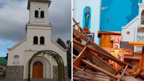 Argentina, napad na crkvu, desekralizacija, mapuche