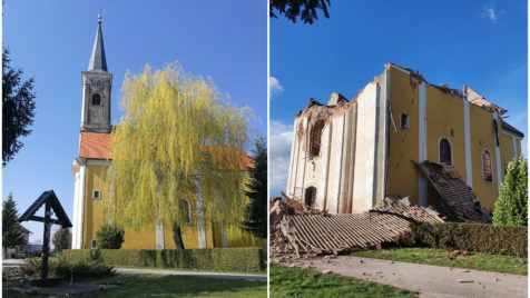 žažina crkva potres