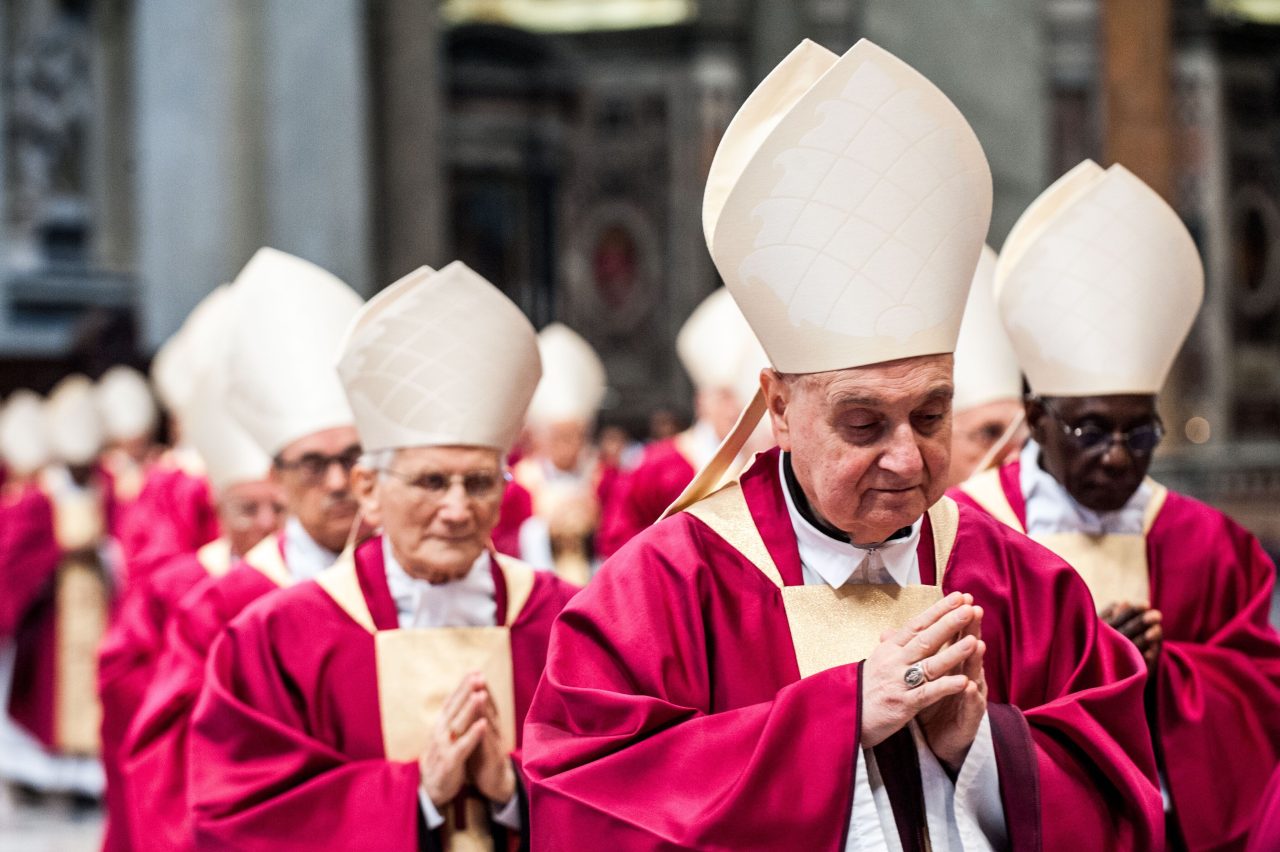 Kardinal Angelo Comastri (u prvom planu)/Foto: /IPA/PIXSELL