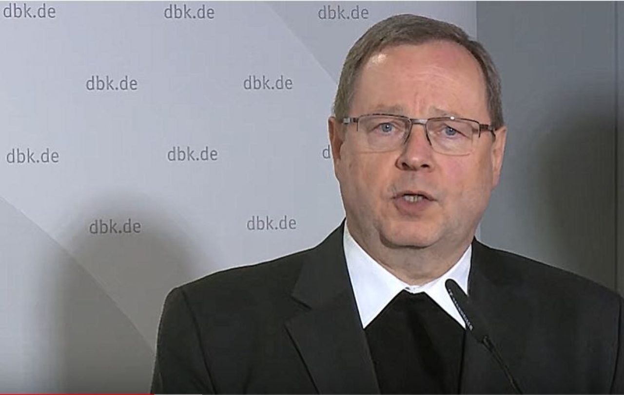 Predsjednik Njemačke biskupske konferencije mons. Georg Bätzing/ Foto: Youtube, snimka zaslona