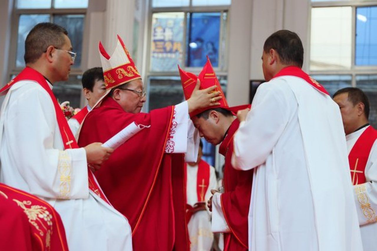 Zaređen biskup Anthonio Li Hui/Foto: www.chinacatholic.cn.