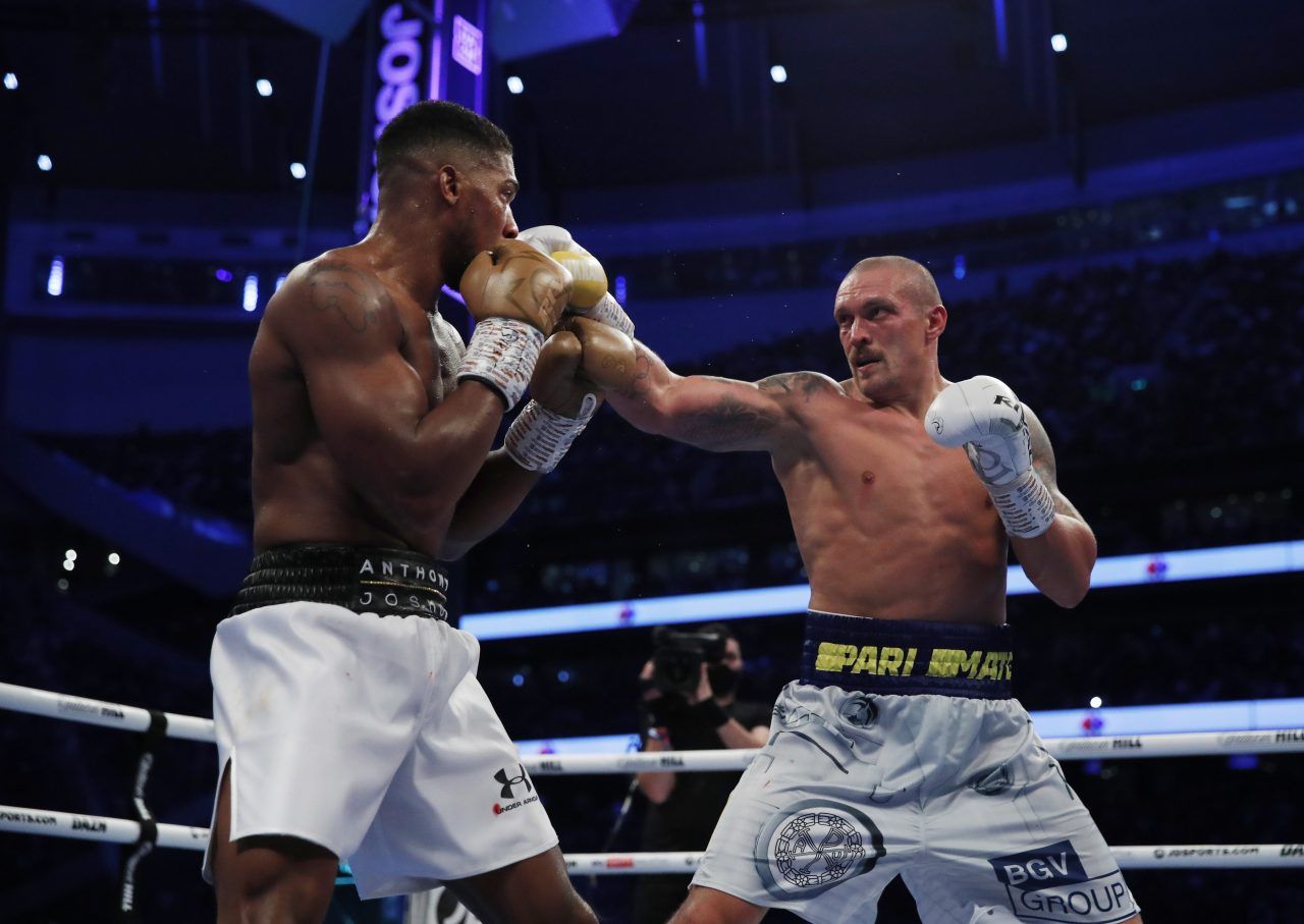 Prizor iz sinoćnjeg meča za naslov svjetskog boksačkog prvaka/Foto: Action Images via Reuters/Andrew Couldridge