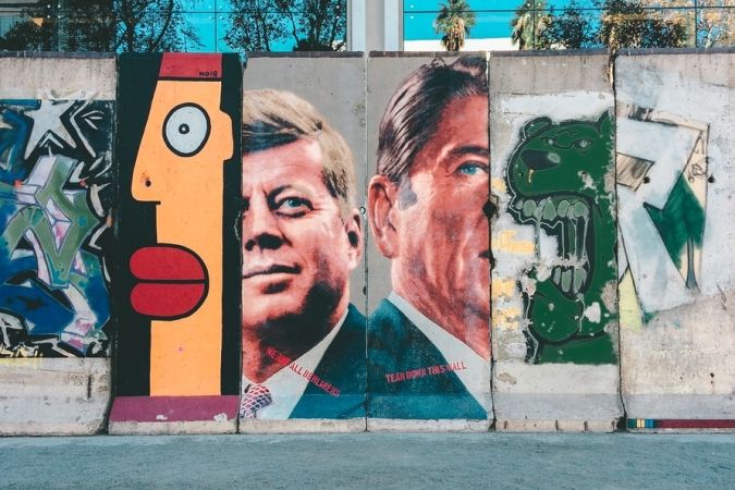liberalizam, politički liberalizam, President John F. Kennedy painting