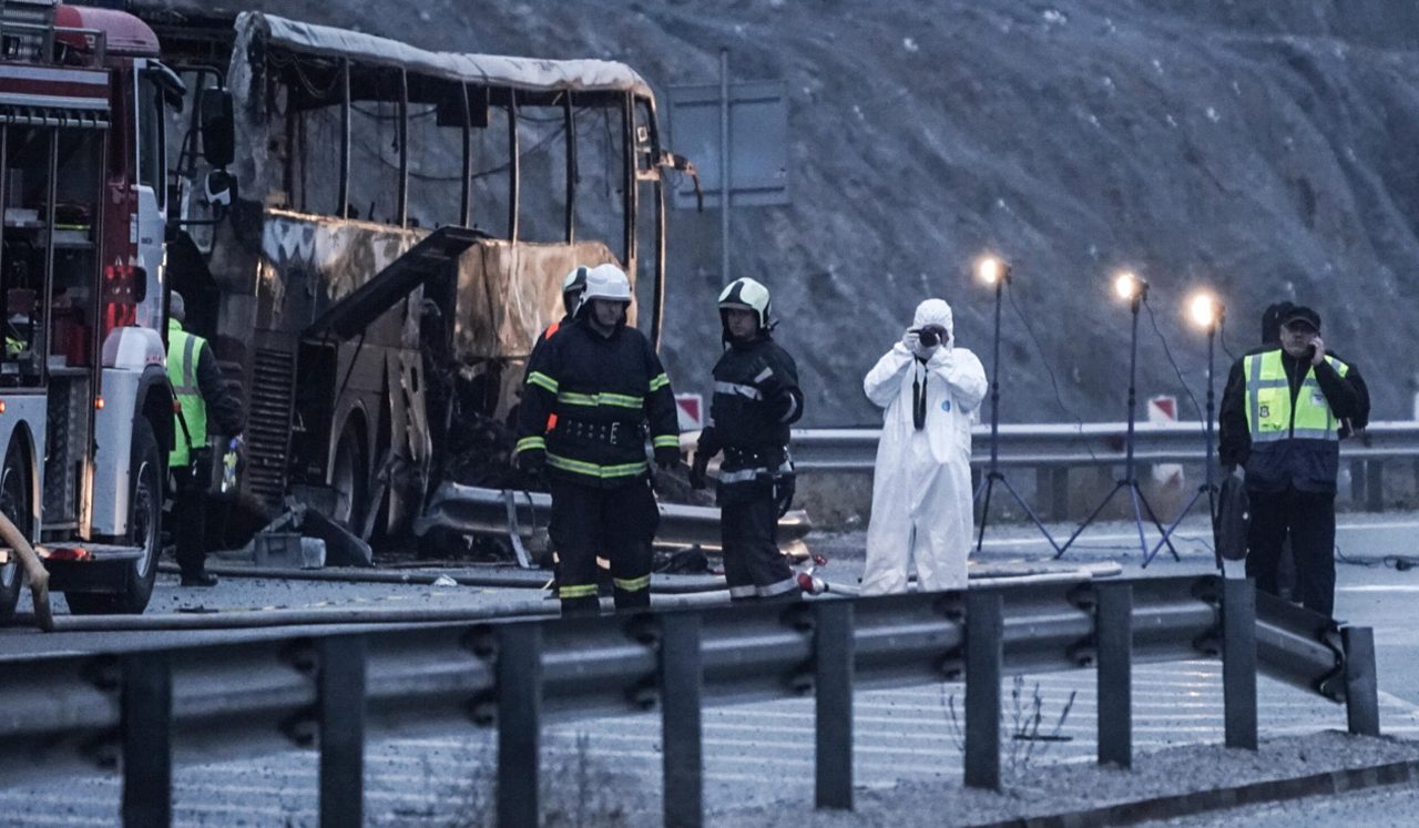 46 osoba stradalo je u Bugarskoj nakon što se zapalio autobus/Foto: Xinhua