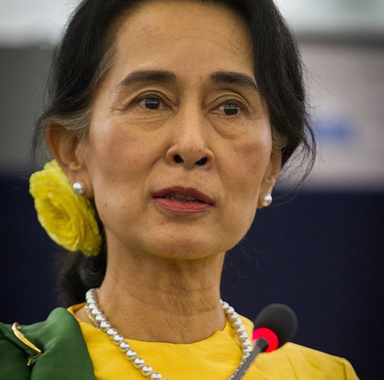 Foto: Remise du Prix Sakharov à Aung San Suu Kyi Strasbourg 22 octobre 2013-18