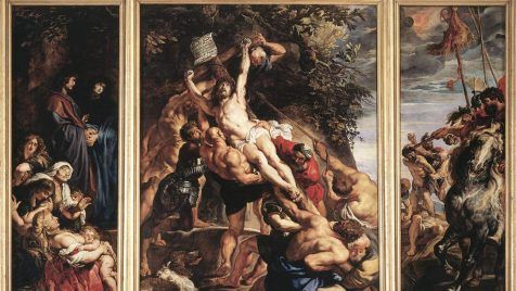 Rubens, podizanje križa