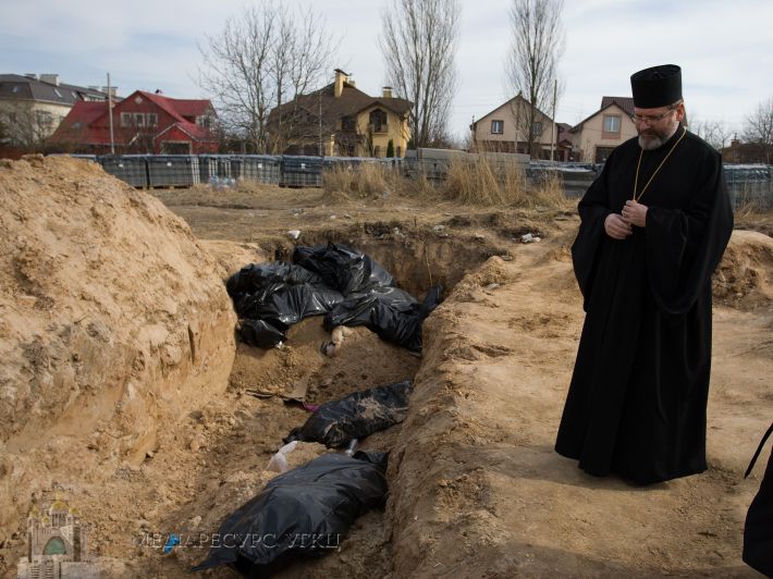Nadbiskup Svjatoslav Ševčku, masakr u Buči, Ukrajina