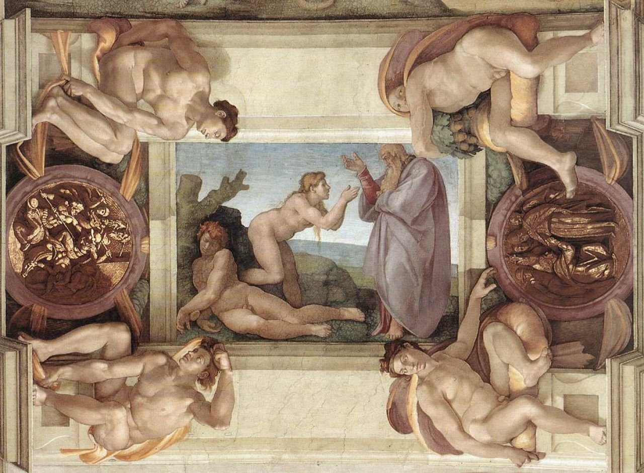 Foto: Michelangelo, Creation of Eve 00.jpg
