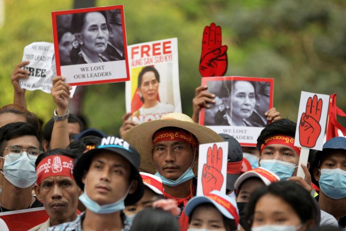 Mjanmar, Aung San Suu Kyi