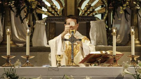 Sveta misa, liturgija, svećenik, euharistija