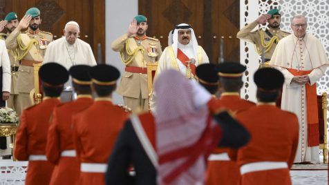 papa franjo, Bahrein, papa u bahreinu