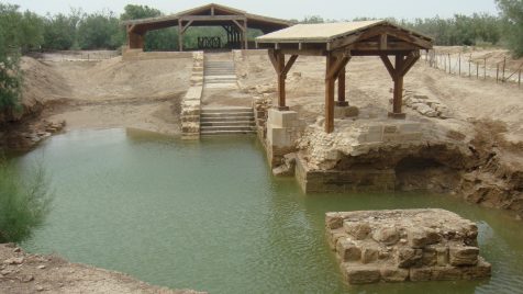 Jordan, mjesto isusova krštenja