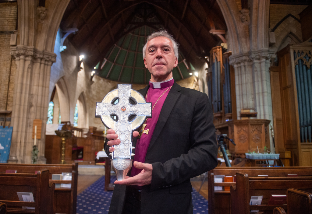 Velški križ u koji su pohranjeni fragmenti relikvije Pravog križa/Foto: Peter Powell/PRESS ASSOCIATION