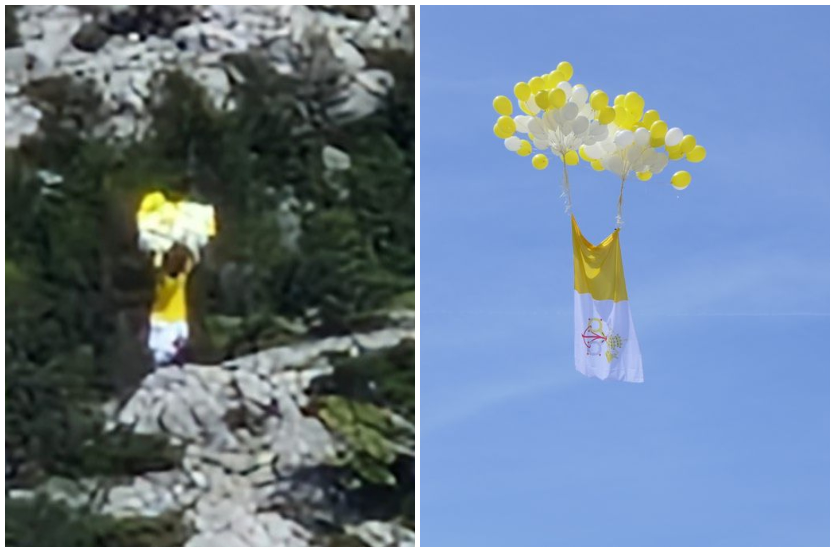 HGSS Makarska, proslava svetog duje, vatikanska zastava
