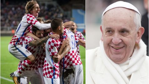 hrvatska nogometna reprezentacija, papa Franjo
