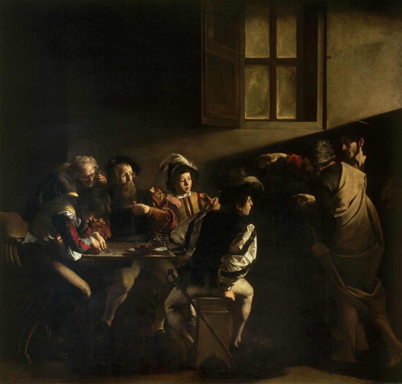 Pozivanje Svetog Mateja
 - Caravaggio/Foto: Javna domena, Wikimedia Commons