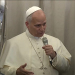 lav xiv., intervju u avionu. libanon, konklave