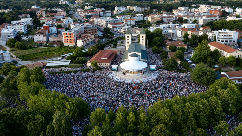Međugorje iz zraka 2